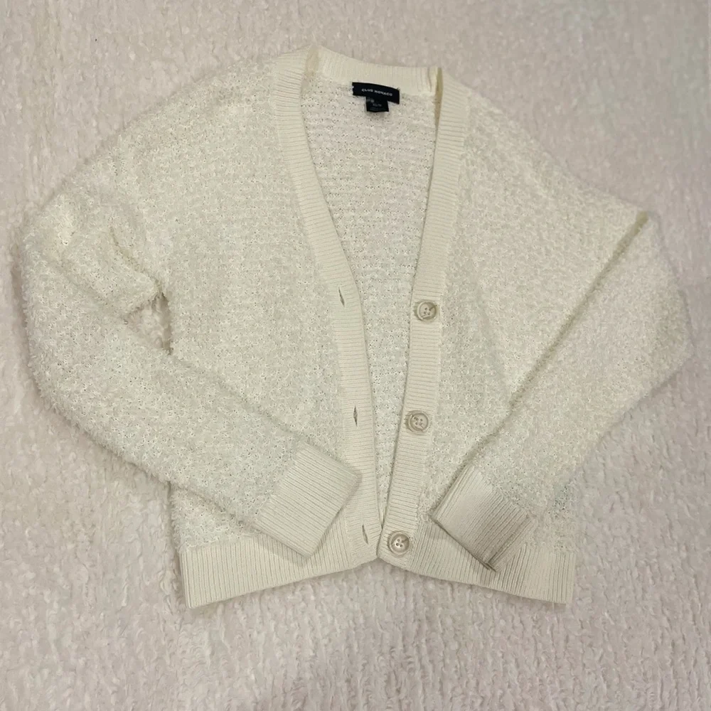 Club Monaco Bouclé Cardigan - Picture 5 of 10